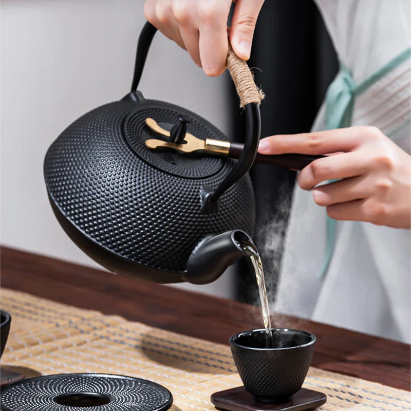 Iron Tea Pot with Stainless Steel Infuser